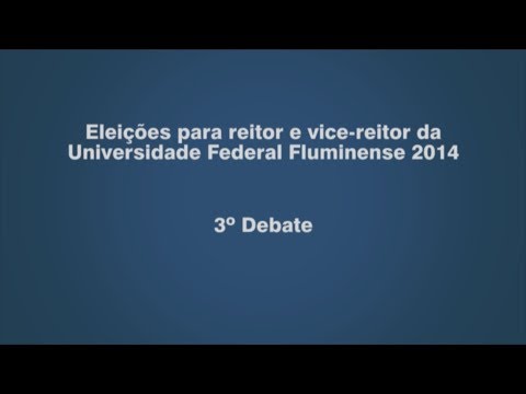 Debate 25/03 - Eleição para reitoria 2014