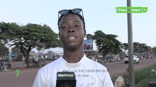 Vente de foins : le gagne-pain de plusieurs hommes et femmes à Ouagadougou