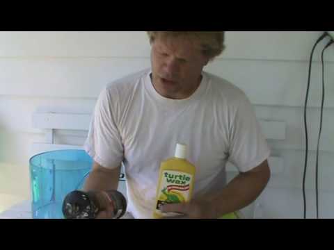 How To Buff Ludwig Vistalite Bearing Edges And Shells