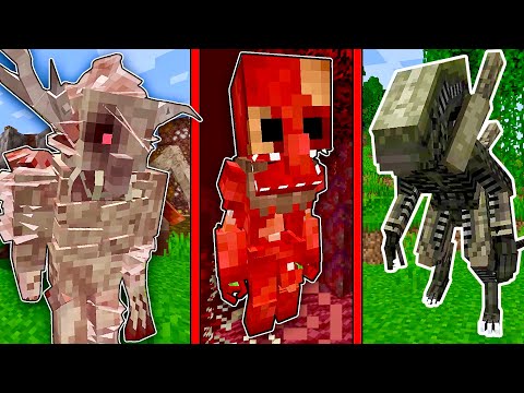 ВСЕ МОДЫ НА ЗАРАЖЕНИЕ В ОДНОМ МИРЕ Майнкрафт Minecraft