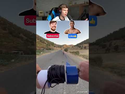 КТО ПОБЕДИТ? Мистер Бист Vs Роналду😳⚽ #shorts #шортс #интересно #челлендж #мем #футбол #роналду