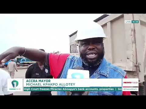 Accra Mayor Explains Why Kaneshie Footbridge Repairs Have Delayed