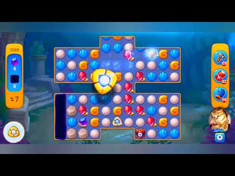 фишдом 2023  #  11199 уровень - прохождение без бустеров # Fishdom,   11199  level - no Boosters.