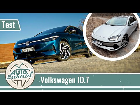 VW ID.7 Test 2024: Porovnali sme spotrebu, dojazd aj hluk na diaľnici s Hyundai Ioniq 6 obrazok