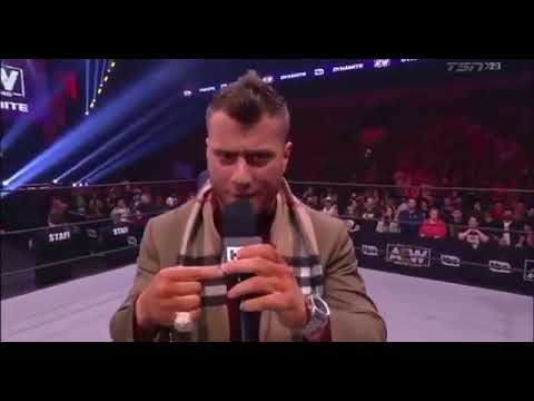 MJF pokes fun of Vince McMahon for Rejecting Mustafa Ali Release Request Aew dynamite 23/3/2022