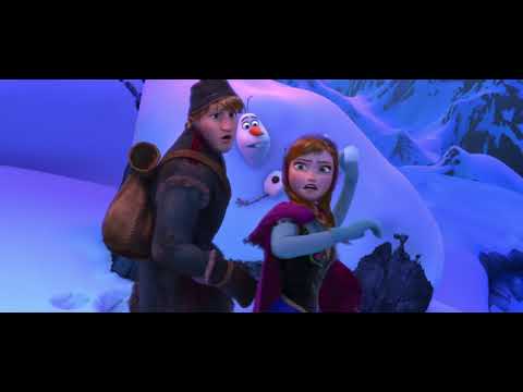 Trailer frame showcasing Anna and Hans, matching the playful duet style of Love Is an Open Door