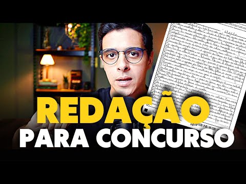 COMO ESTUDAR REDAÇÃO PARA CONCURSO PÚBLICO