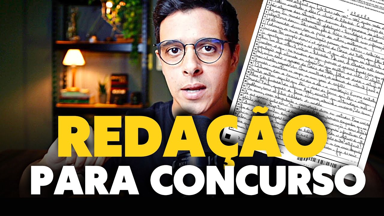 COMO ESTUDAR REDAÇÃO PARA CONCURSO PÚBLICO