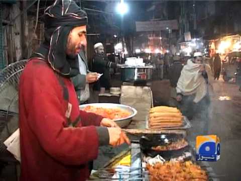 Geo Report- Peshawar Food Street-12 Feb 2012
