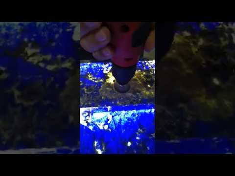 BroadwayStone.com - Hand-washing table made of LED luminous marble