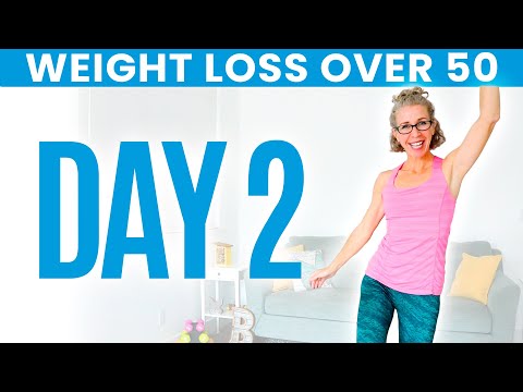 DAY TWO - Weight Loss for Women over 50 😅 31 Day Workout Challenge