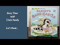 Let S Read Barney Sand Castle 1983 Book