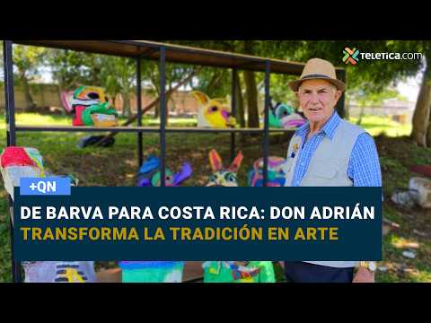 De Barva para Costa Rica: don Adrián transforma la tradición en arte