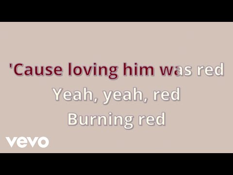 Taylor Swift - Red [(Taylor's Version) Karaoke Version]