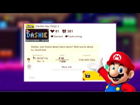 Dashie Has Déjà 2 [Super Mario Maker 2]