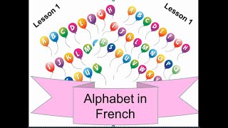 Lesson 1- Learn the French Alphabet and spell your full name in French in less than 7 minutes