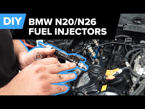 BMW Fuel Injector Replacement DIY (BMW F30 328i N20/N26)
