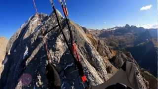 Amazing sport of Paragliding