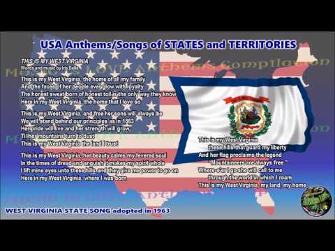 West Virginia State Song THIS IS MY WEST VIRGINIA with music, vocal and lyrics