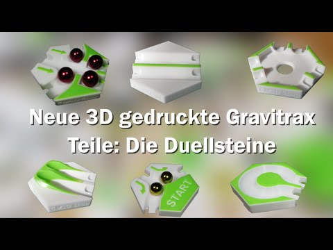 Neue Gravitrax-Teile aus dem 3D-Drucker: Die Duellsteine