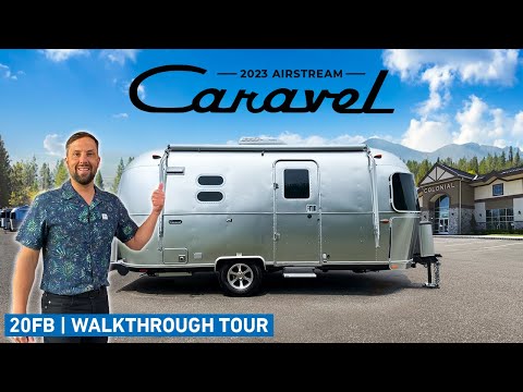 BEST Small Kitchen Setup | 2023 Airstream Caravel 20FB Travel Trailer