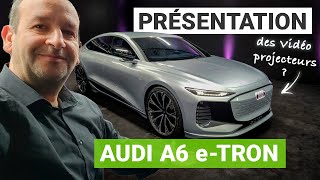 L’Audi A6 e-tron nous en met plein la vue et ça promet !
