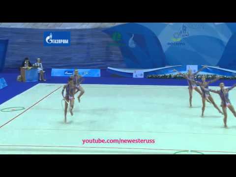 Italy 2 hoops + 6 clubs AA - WC Kazan 2015