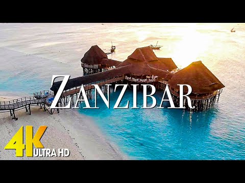 Zanzibar 4K UHD | Most Beautiful Island in Tanzania 🌴 Scenic Relaxation Film with Cinematic Music