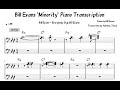 Bill Evans "Minority" Piano Transcription