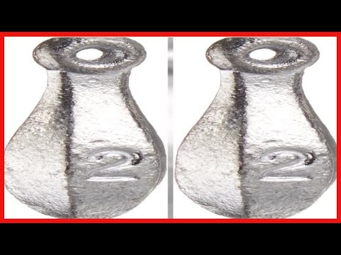 Bullet Weights Bank Fishing Sinker 8 Pack, 2 Ounce, Multicolored, ModelBLI2 24