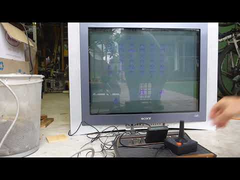 Atari 2600 versus a Sony CRT Television - how long to connect and play Space Invaders?