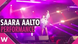 Saara Aalto - "No Fear" - Live @ The Big Weekend in Manchester