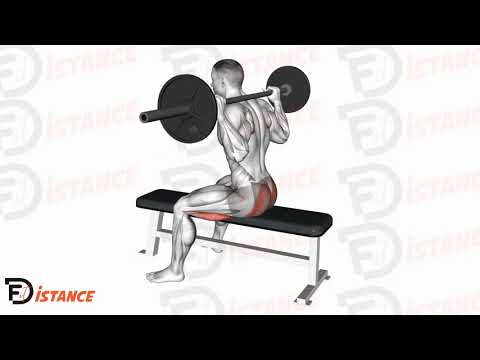 Good Morning assis avec une barre - Exercice Good Morning assis avec une barre en vidéo Good Morning assis avec une barre - Exercice Good Morning assis avec une barre en vidéo