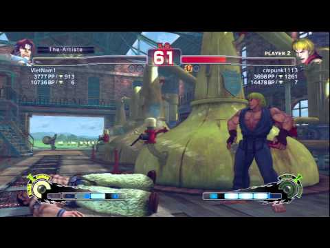 VietNam1 (T.Hawk) Vs cmpunk1113 (Ken) SSF4 AE Ranked Matches - PSN
