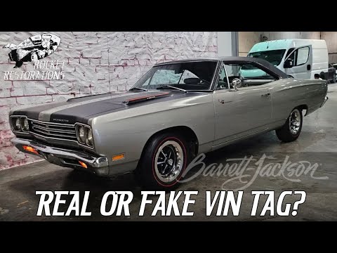 Habe ich mich geirrt? Ist dieser 1969er Plymouth Road Runner, der bei Barrett-Jackson 2026 verkau...