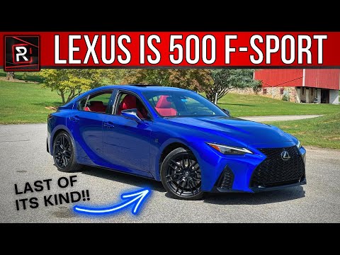 The 2023 Lexus IS 500 F-Sport Performance Is A Special V8 Powered Compact Sport Sedan