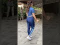 Tamnna Blue Tight Fit Shorts