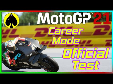 MotoGP 21 - Career Mode - Official Test!