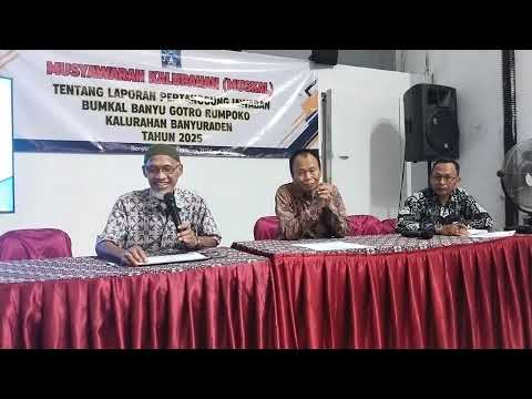 BPKal Banyuraden Selenggarakan Musyawarah Kalurahan