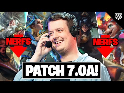 Wild Rift 7.0A Patch Notes Breakdown - HUGE NERFS TO OP CHAMPIONS!