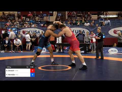 125 Kg Consolation Shawn Streck Titan Mercury Wrestling Club Vs Youssif Hemida New York Athletic C