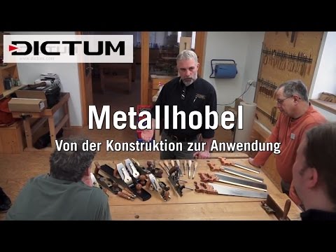Metallhobel: von Konstruktion bis Anwendung - @LieNielsenToolworks  - DICTUM Kursimpressionen