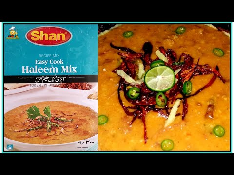 Shan Easy Cook Haleem Recipe-Shan Haleem Recipe-Shan Haleem Mix-Shan Haleem Masala-Easy Cook Haleem