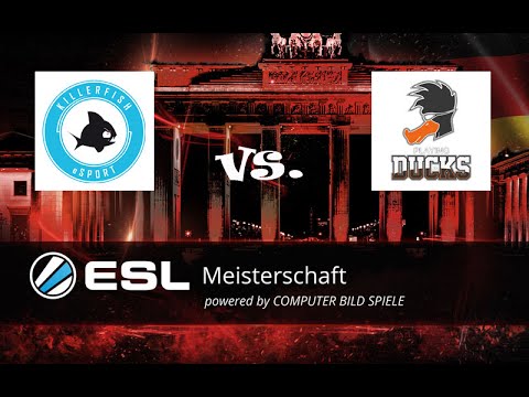 KILLERFISH vs. Playing Ducks | Halbfinale, ESL Frühlingsmeisterschaft 2015 | de_overpass Map 1