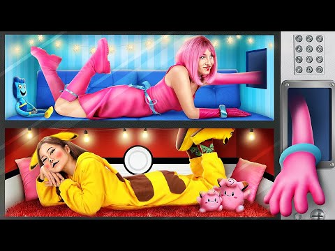 We Build a Tiny House for Pikachu! Poppy Playtime in Real Life