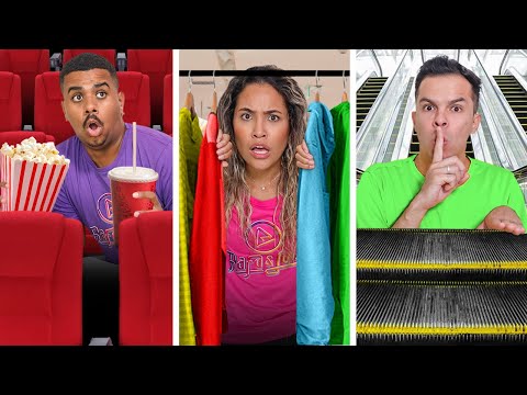 PIQUE ESCONDE NO SHOPPING ÀS 3 AM! - QUEM É MELHOR!?