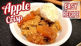 #1 APPLE CRISP - Easy Recipe #fallrecipes