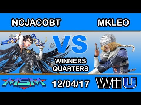 MSM 124 - NCJacobT (Bayonetta) Vs. FOX MVG | MKLeo (Sheik) - Winners Quarters