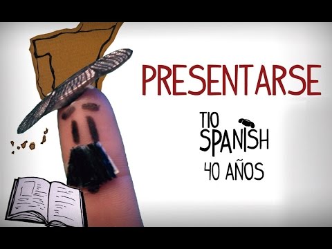 Como se apresentar em espanhol. Aula espanhol iniciantes