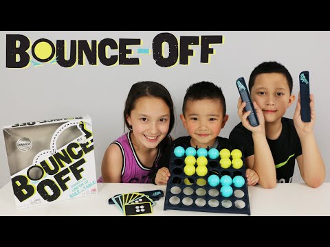 Mattel Bounce-Off Fun Kids Board Game Trick Shots Challenge Fun With Ckn Toys